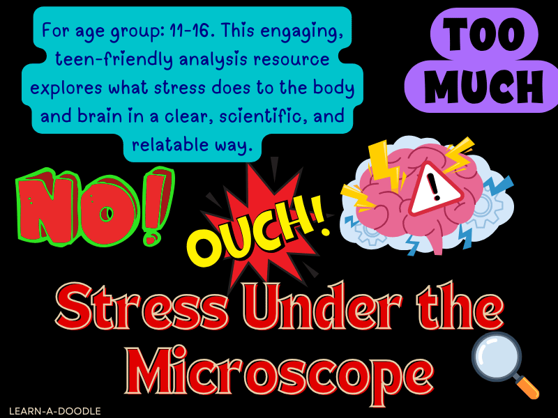 Stress Under the Microscope: A Body and Brain Analysis for Teens
