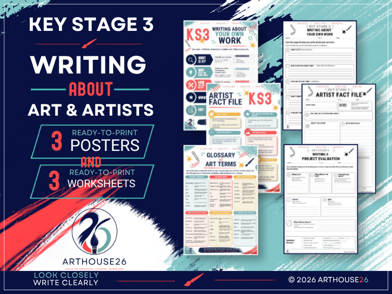 KS3 Art Writing and Analysis Bundle