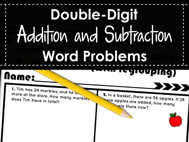 Two-Digit Addition & Subtraction Word Problems with Regrouping | KS1 & Lower KS2 Maths