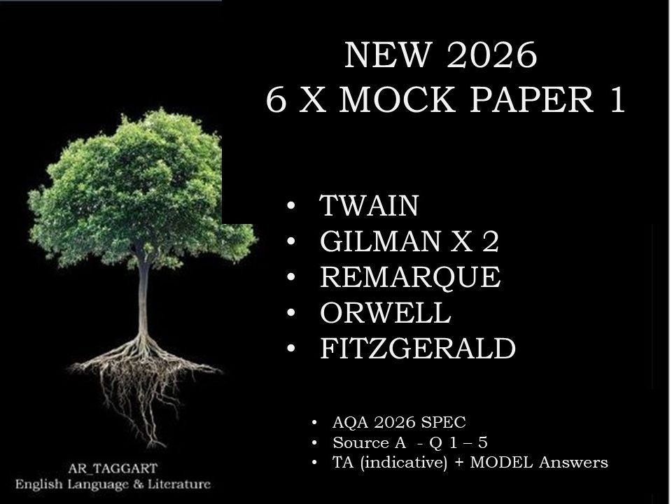 TWAIN et al. ( 6 ) PAPER 1s | 2026 FULL MOCKS | MODELS