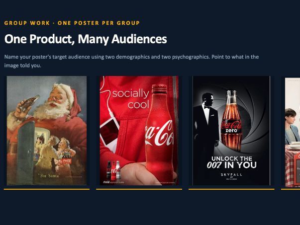 Identifying Your Target Audience: Advertising & Marketing Lesson (Media / Business / Humanities)