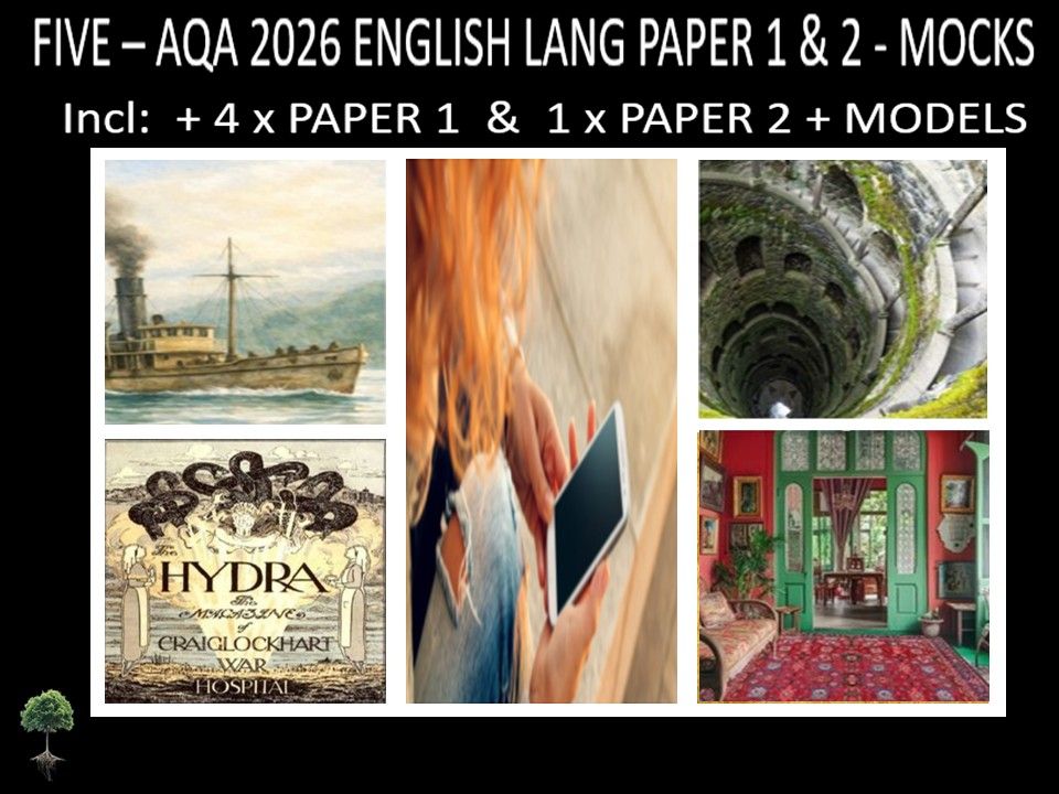 FIVE - AQA PAPER 1 & 2 | 2026 FULL MOCKS | MODELS