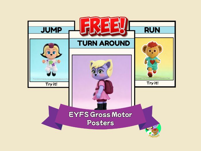 FREE EYFS Gross Motor Posters
