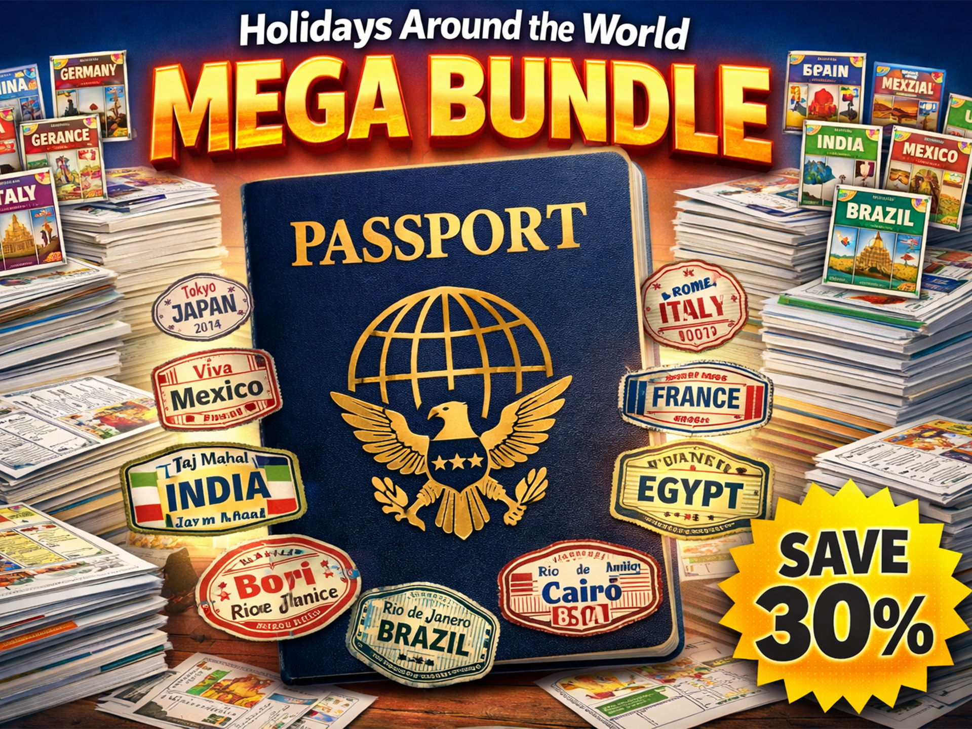 Holidays Around the World MEGA BUNDLE