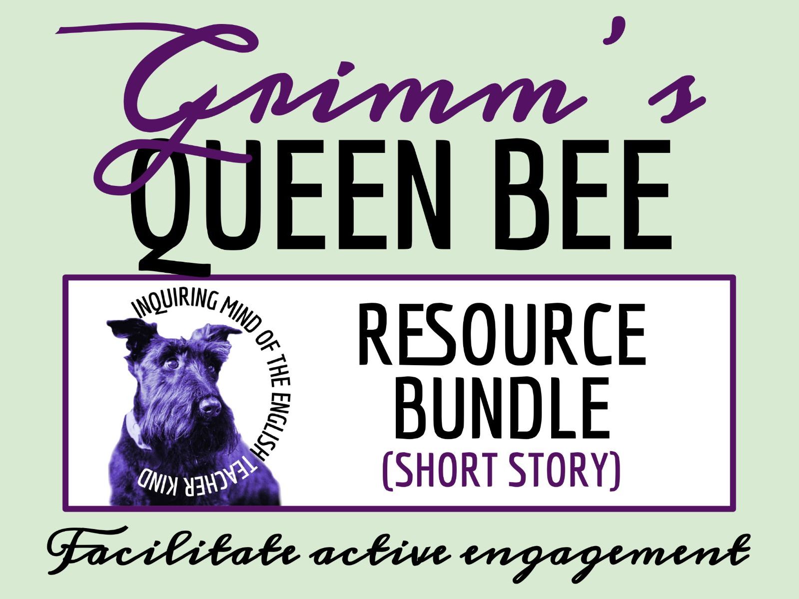"The Queen Bee" Fantasy Literature Activities | Grimm's Fairy Tale | Short Story