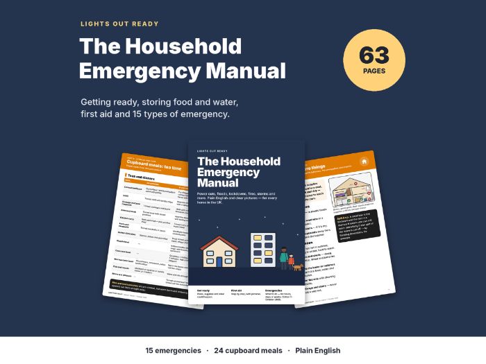 Household Emergency and First Aid Manual