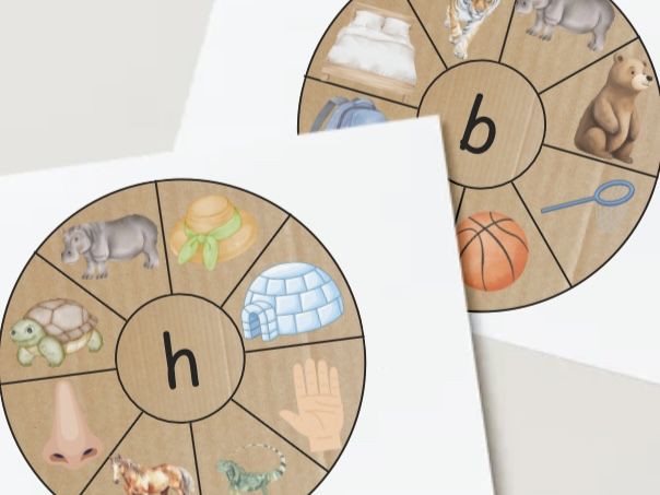 Initial sound peg disc- hbfl