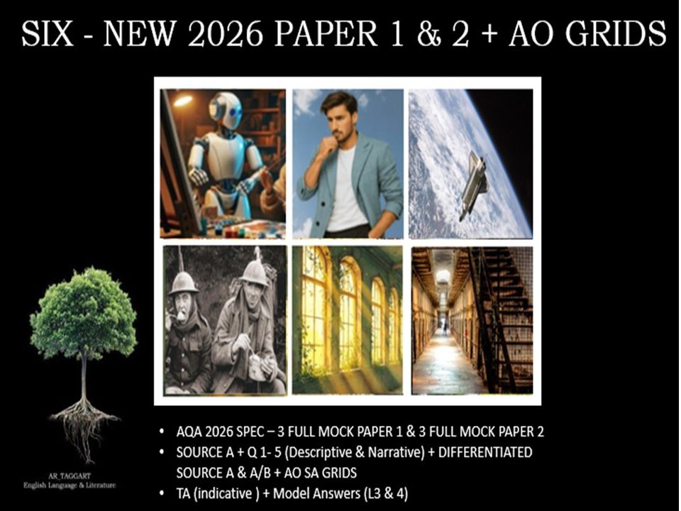 SIX : PAPER 1 & 2  | FULL 2026 MOCKS  | AO GRIDS