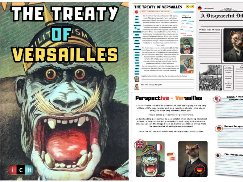 Treaty of Versailles - KS3 - KS4 Foundation Resource