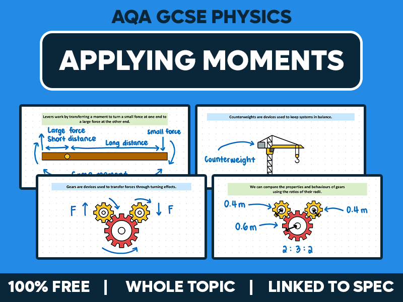 GCSE AQA Physics Complete Lesson - Applying Moments