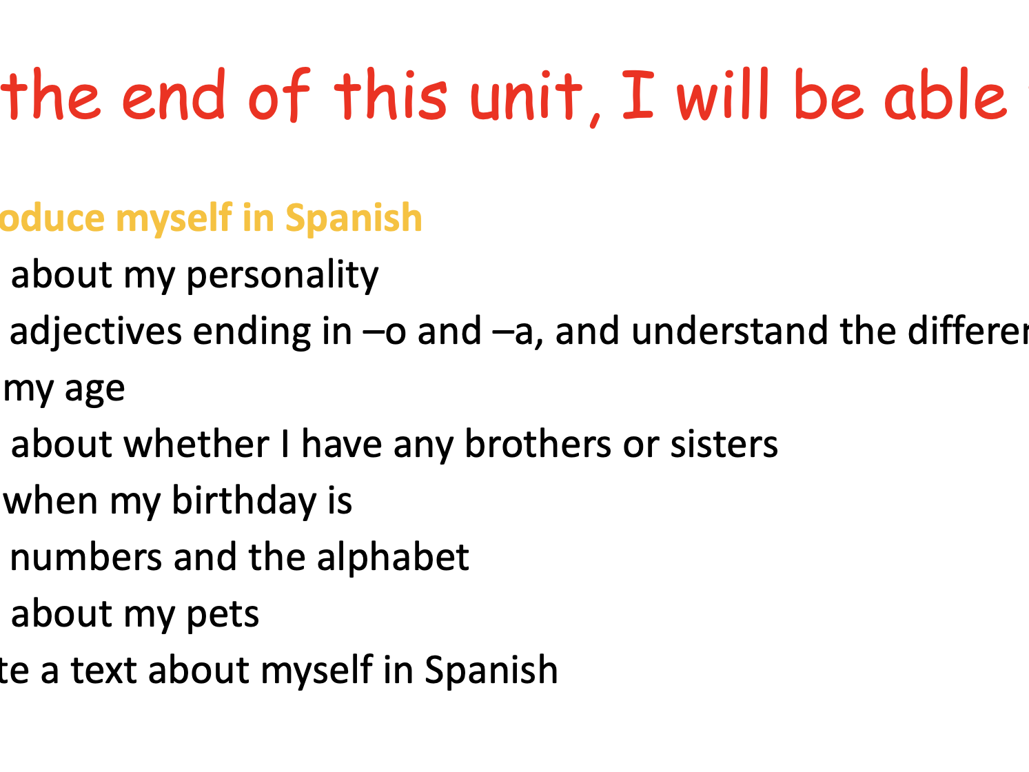 KS3 Spanish Viva 1 – Mi vida Lessons 1–4 Bundle (PPT Pack)