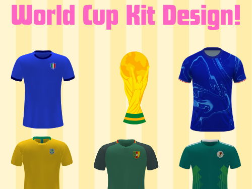 World Cup 2026 Kit Design Activity