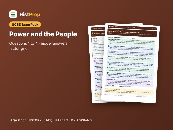 Power and the People Exam Pack (AQA)