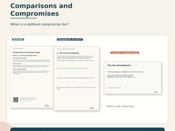 Political Trade-Offs & Compromise Lesson Pack