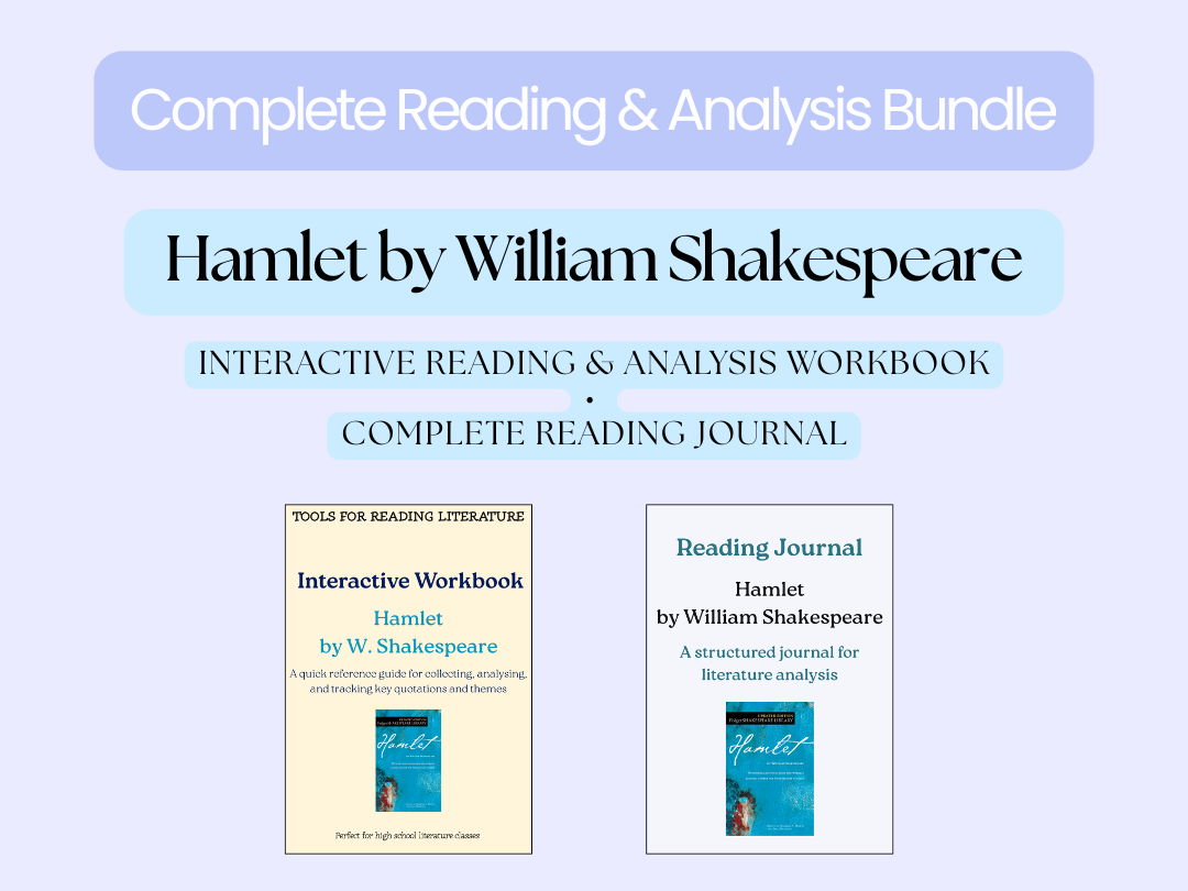 Hamlet by William Shakespeare – Independent Study & Analysis Bundle