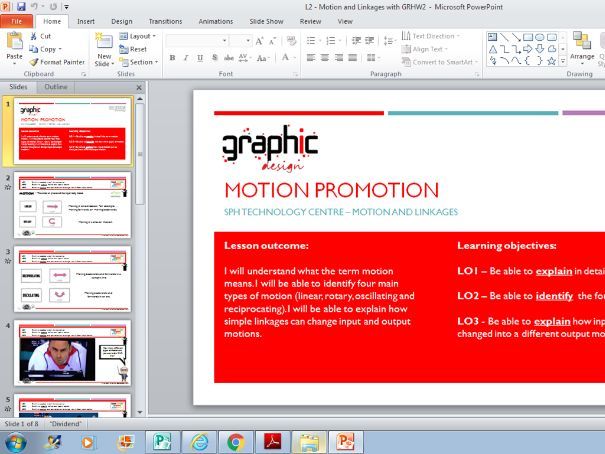 Motion unit - Linear, Rotary, Oscillating and Reciprocating PPT