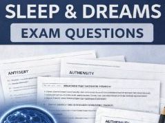 Cambridge IGCSE Psychology (0266) Sleep & Dreams Exam Questions | NEW 2027