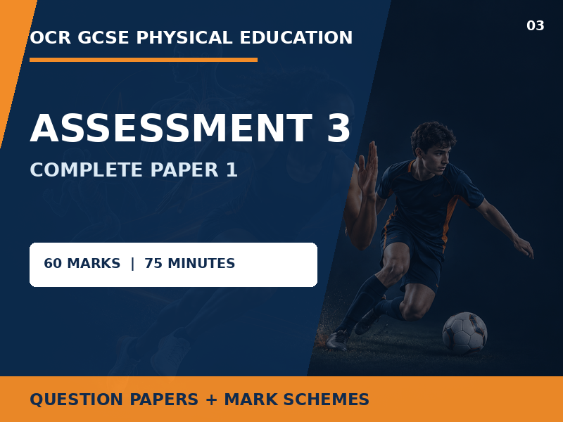 OCR GCSE PE J587 Assessment 3 Complete Paper 1