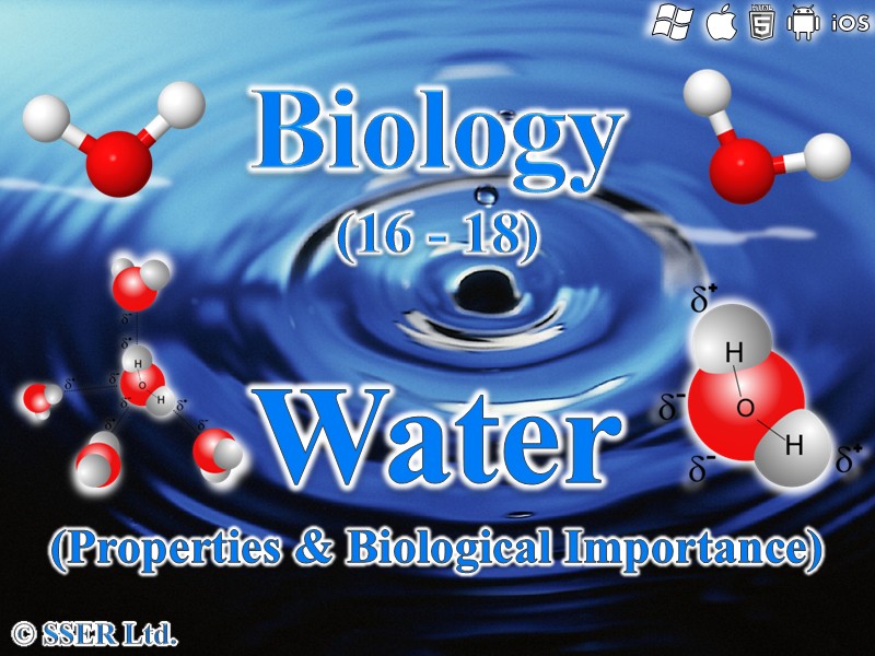 BioA_3.1.7 Water as a Biological Molecule