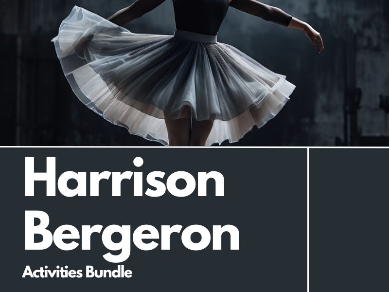 Harrison Bergeron Activities and Teaching Resources Bundle