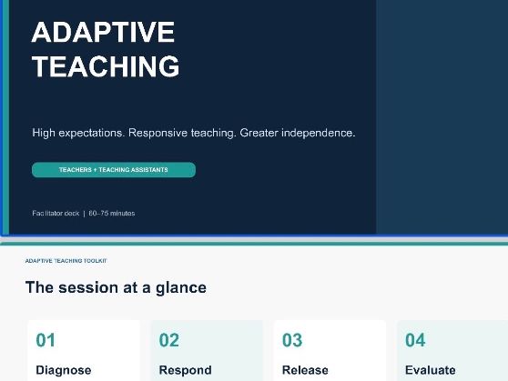 Adaptive Teaching CPD