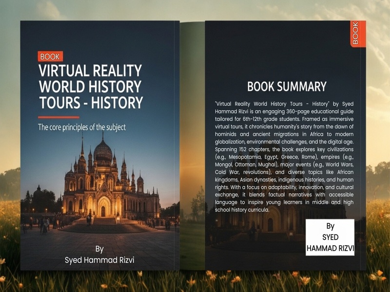Virtual Reality World History Tours - History Book