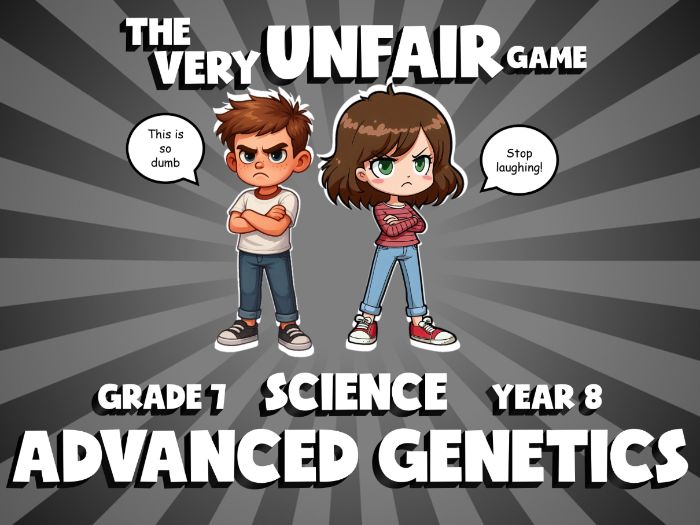 Advanced Genetics VERY UNFAIR GAME | No-Prep Year 8 Science Review Activity