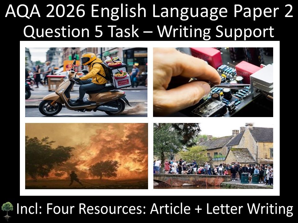 Four Question 5: AQA 2026 English Language Paper 2 | Article + Letter Writing
