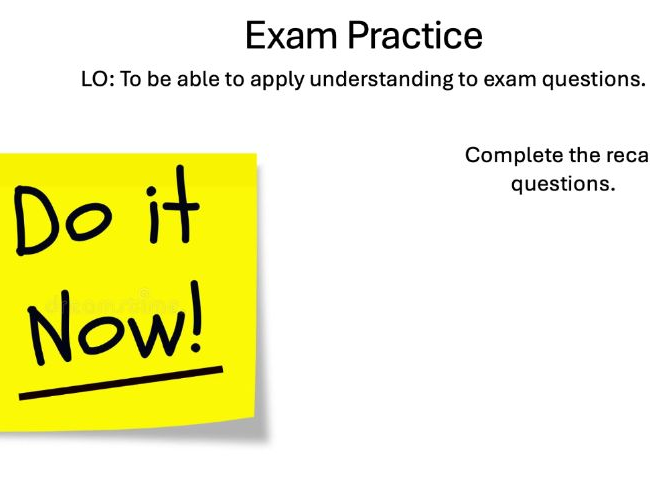 L12 Exam Practice - Edexcel iGCSE Geography