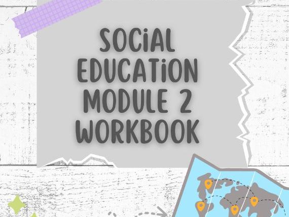 Social Education My Community - LCA Workbook