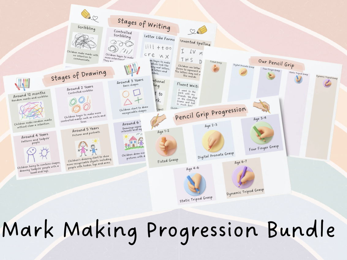 Mark Making Progression Bundle