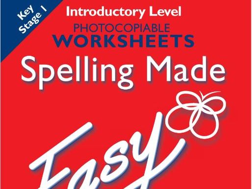 Spelling Made Easy Worksheets Introductory Level
