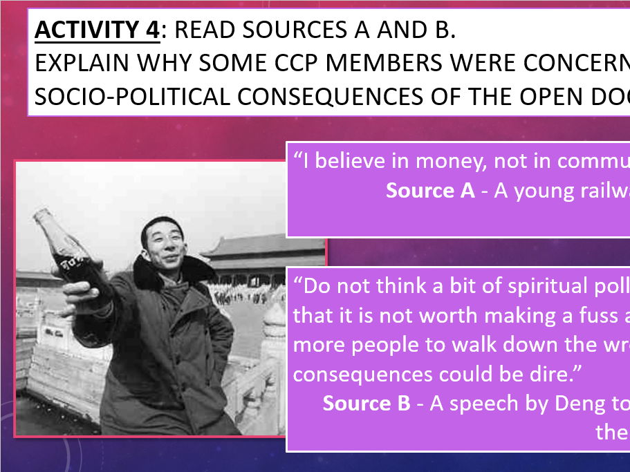 China: The Economy under Deng