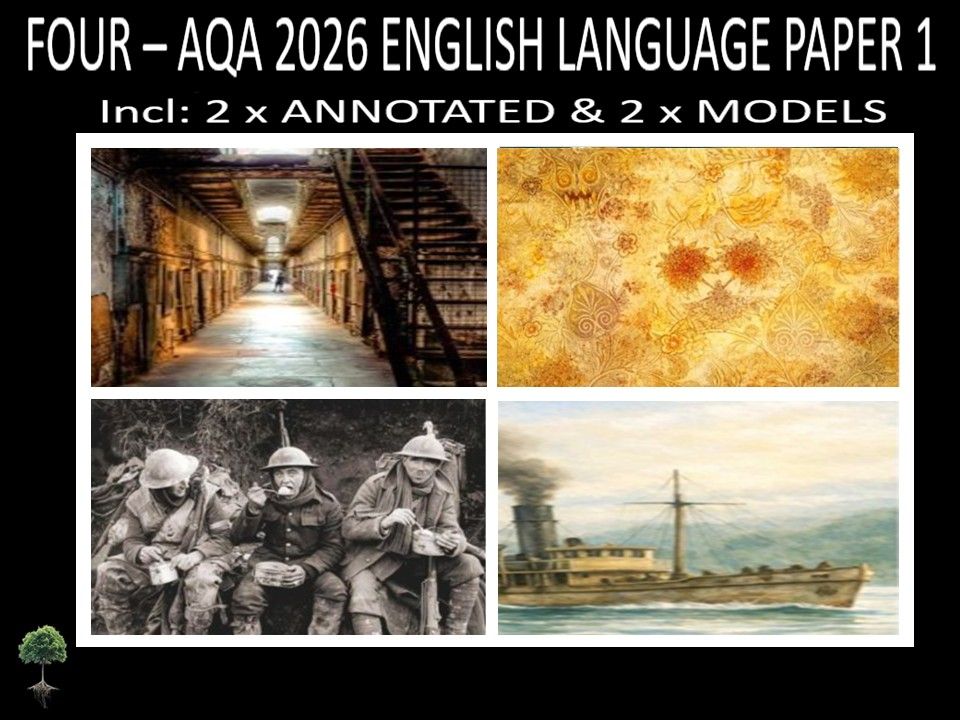 FOUR - AQA PAPER 1 | 2026 FULL MOCKS | ANNOTATED | MODELS