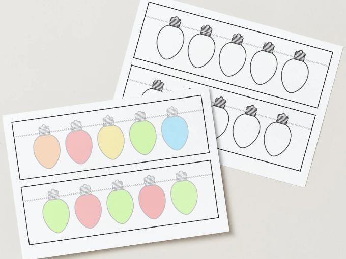 Christmas Lights Matching