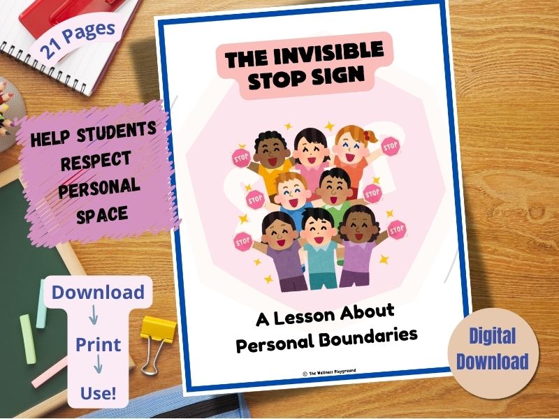 Personal Boundaries Social Story | Personal Space & Consent SEL Lesson