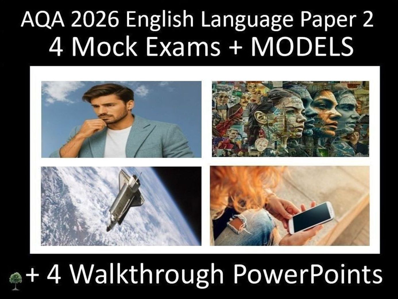 Four AQA 2026 English Language Paper 2 | Mocks + Walkthrough PPTs