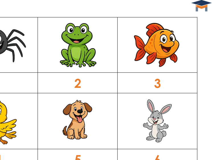 French - Animals Follemathiques