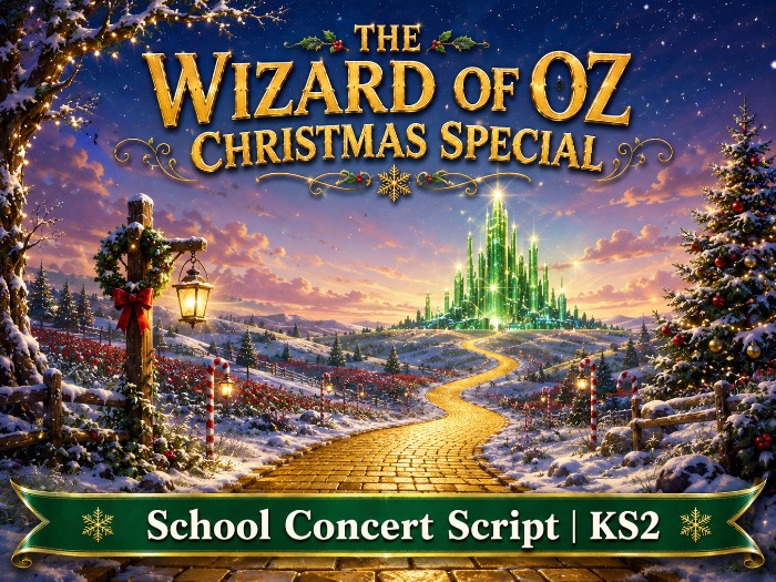 The Wizard of Oz Christmas Special KS2 School Concert Script