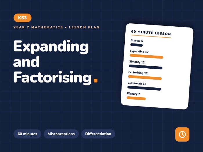 Year 7_Expanding_and_Factorising | Complete Lesson Plan