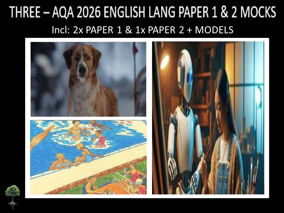 THREE - AQA PAPER 1 & 2 | 2026 FULL MOCKS | MODELS