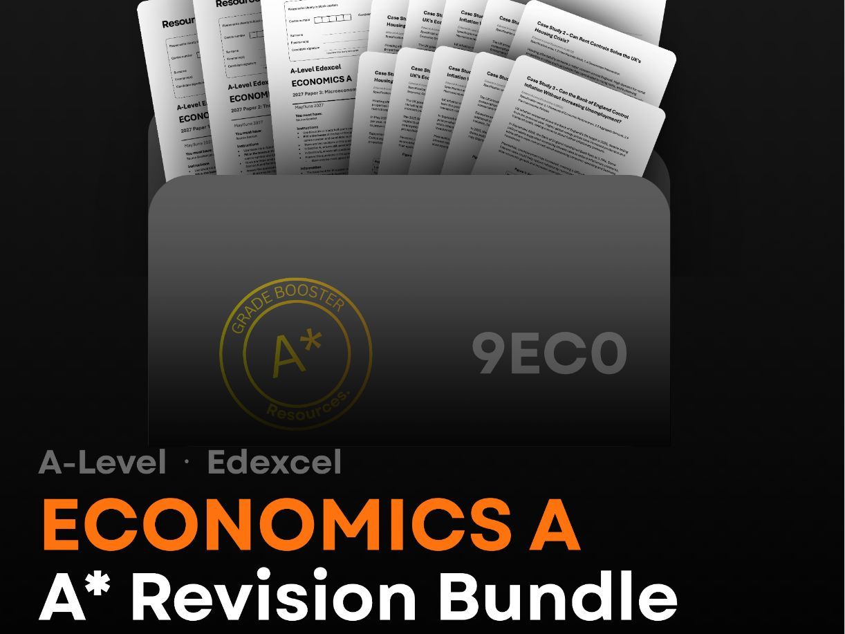 A-Level Edexcel A Economics: A* Revision Bundle 2027