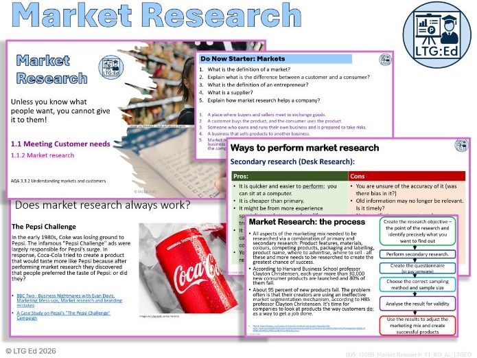 005:Market Research, Market Orientation, Product Orientation and how to Understand Customers.