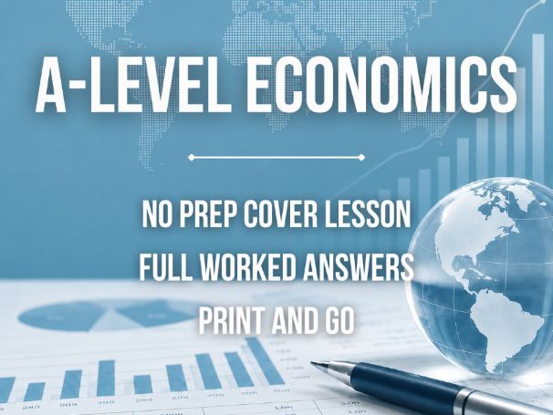 KS5 Economics (A-Level) Cover Lesson: Perfect Competition (Long-Run Equilibrium) (No Prep)