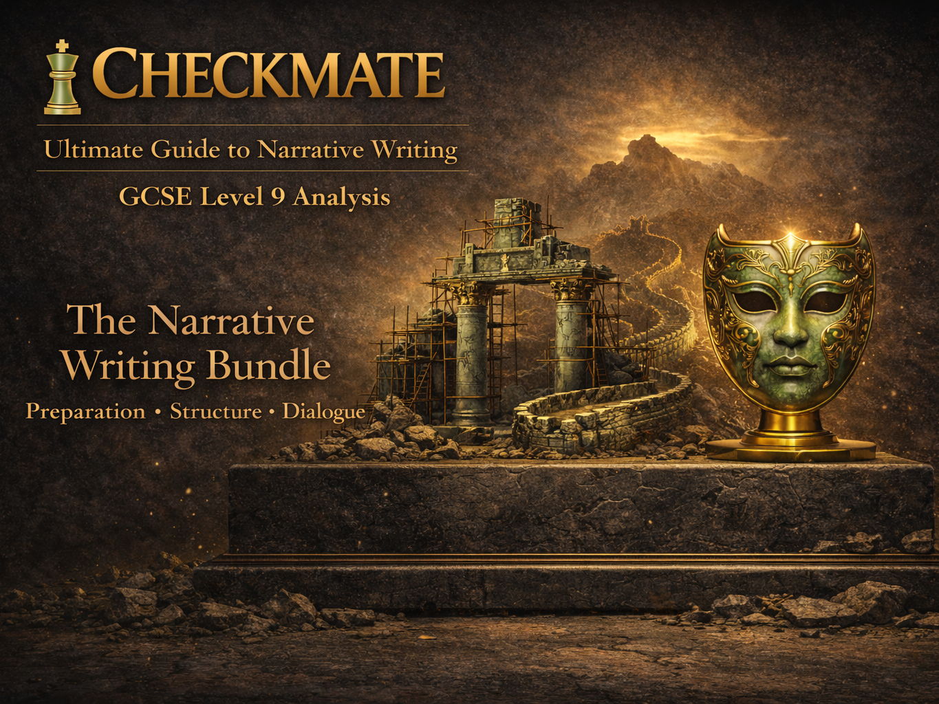 GCSE Narrative Writing Bundle (Grade 8–9): Planning, Structure, Dialogue & Examiner Advice