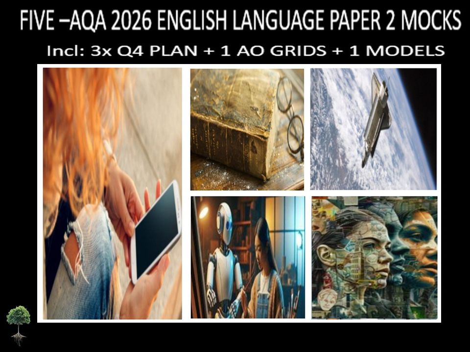 FIVE - AQA PAPER 2 | 2026 FULL MOCKS | Q4 PLAN | MODELS | AO GRIDS