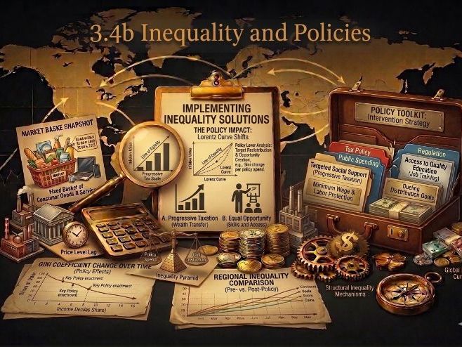 The Econ Blueprint | IB Economics 3.4b: Inequality — Policies | Student + Teacher Guide