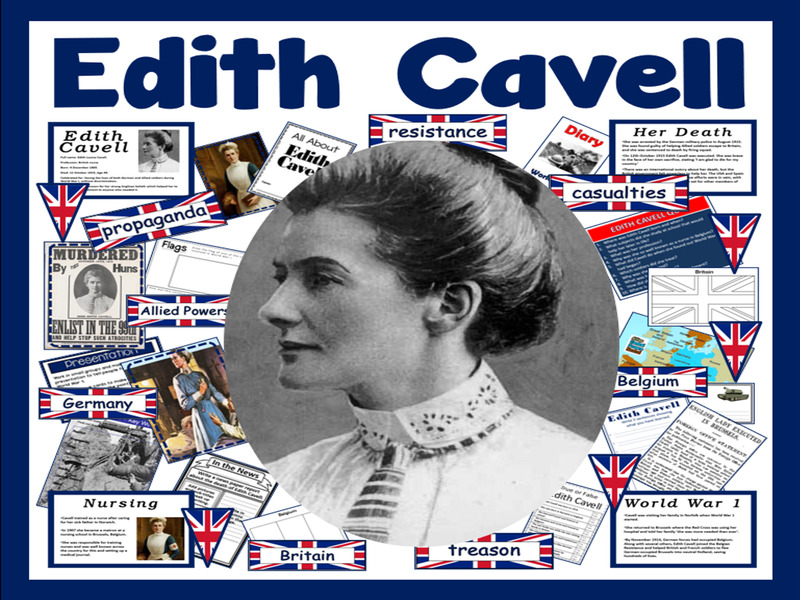 EDITH CAVELL TEACHING RESOURCES