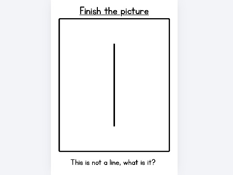 Finish the Picture - creative art drawings
