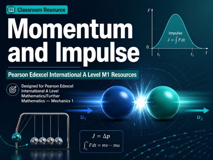 06 - Momentum and Impulse Teacher Pack - Edexcel International A-Level Maths Mechanics 1 (M1)